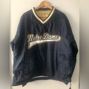 Vintage Steve and Barry’s Notre Dame Fighting Irish Pullover Jacket